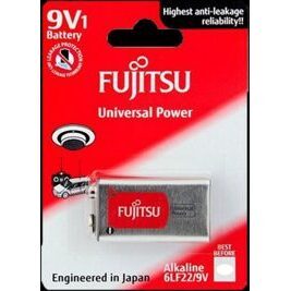 Fujitsu Alkaline 9V Blister
