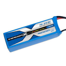 ManiaX 45C eXpert 7S-25.9V 4000mAh 45C 2 wires for power