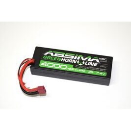 Stick Pack LiPo 7.4V-50C 4000 Hardcase Greenhorn V2 (T-Plug)