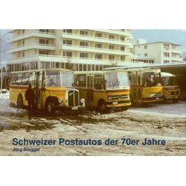 Buch Schweizer Postautos der 70er Jahre