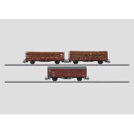 Güterwagen-Set, 3-teilig, DRG
