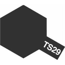 Spray TS-29 schwarz semi gloss