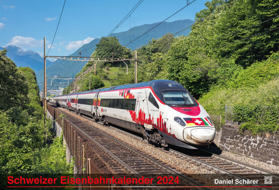 Schweizer Eisenbahnkalender 2024